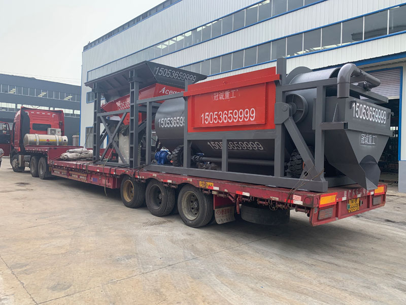 移动式滚筒筛选矿洗矿车发往湖南