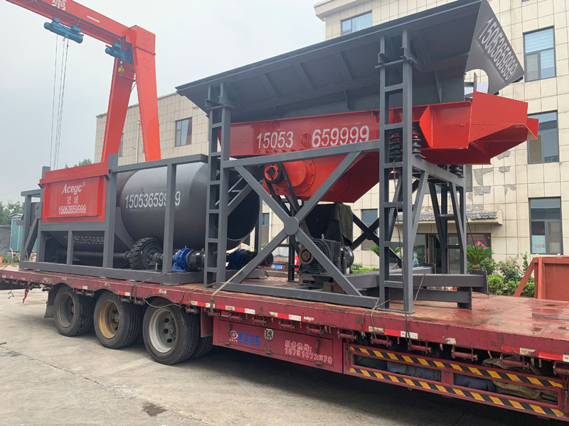 移动式滚筒筛选矿洗矿车