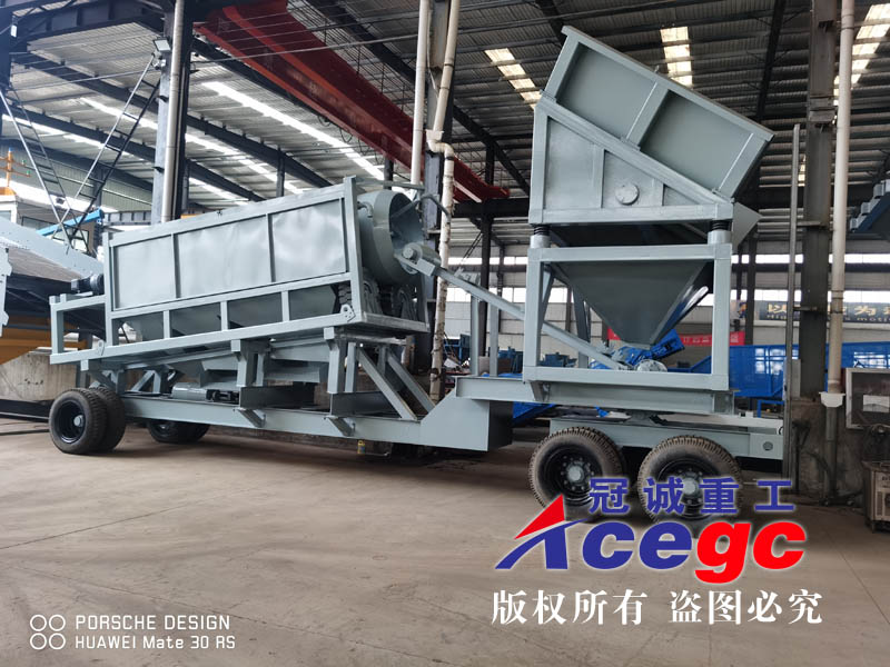 移动淘金选矿车