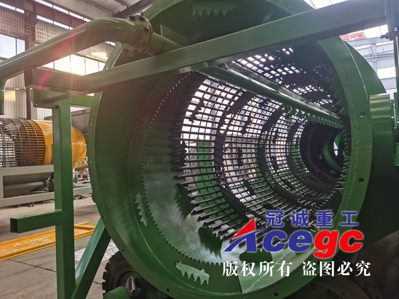 100-150吨车载流动式移动洗矿车